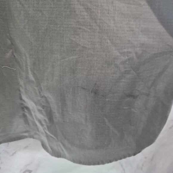 Carhartt Shirt Mens XL Short Sleeve Button Up Gray Collared Work Mechanic Shop - Picture 8 of 15